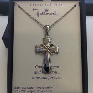 Connections by Hallmark gorgeous Cross Necklace